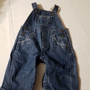 Gymboree Home On The Range Vintage 3-6 month Overalls Used in Great shape!